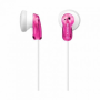 Fones de ouvido intra-auriculares Sony MDR-E9LP/ Jack 3.5/ Rosa
