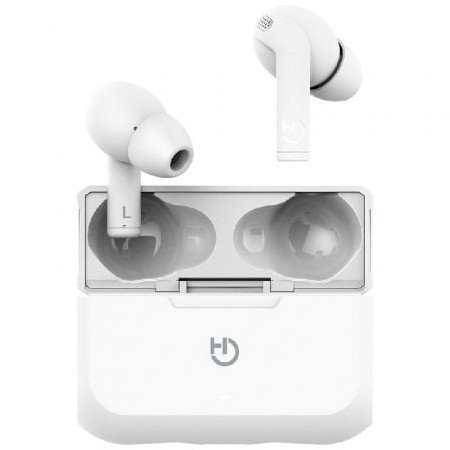 Auscultadores Hiditec Fenix TWS Bluetooth com estojo de carregamento/ 6h de autonomia/ Branco