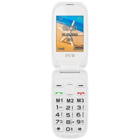 SPC 2304B Harmony Celular BT FM + Dock Branco