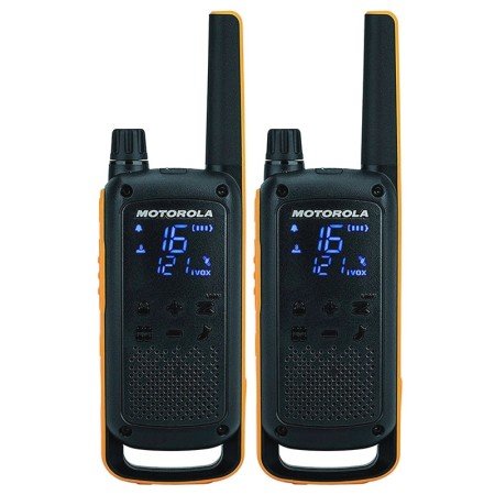 MOTOROLA T82 Walkie Talkie 10Km 16CH Duo Pack
