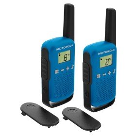 MOTOROLA T42 Walkie Talkie 4Km 16CH Blue Duo