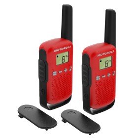 MOTOROLA T42 Walkie Talkie 4Km 16CH Red Duo