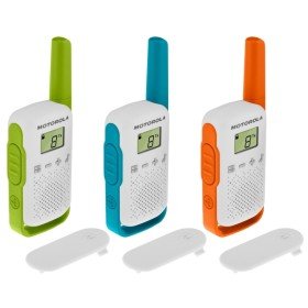 MOTOROLA T42 Walkie Talkie 4Km 16CH Branco Triplo