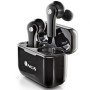 Fone de ouvido NGS Ártica Bloom Bluetooth com estojo carregador/ autonomia 6h/ Preto