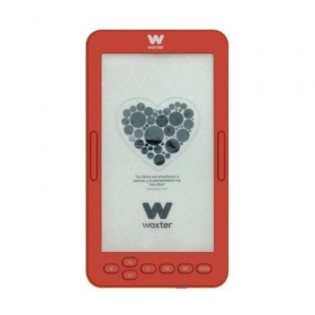 Ebook Woxter Scriba 195 S/ 4,7"/ tinta eletrônica/ Vermelho