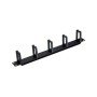 Organizador de cabos para rack 19 1U 5 ganchos