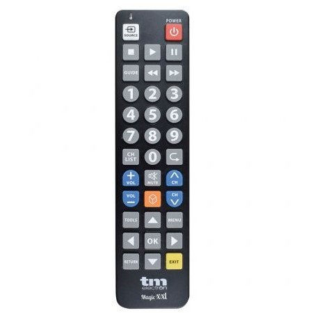 Controle remoto para TV Samsung TMURC502 compatível com Samsung/ LG/ Philips/ Sony/ Panasonic