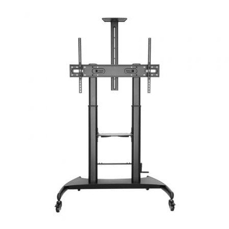 Suporte de chão inclinável Aisens FT100TE-123 com rodas e manivela para TV 60-100"/ até 100kg
