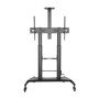 Suporte de chão inclinável Aisens FT100TE-123 com rodas e manivela para TV 60-100"/ até 100kg