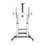 Suporte de chão inclinável Aisens FT100TE-125 com rodas e manivela para TV 60-100"/ até 100kg