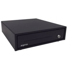 Gaveta de dinheiro Aprox appCASH33/ Manual e Automático/ Preto